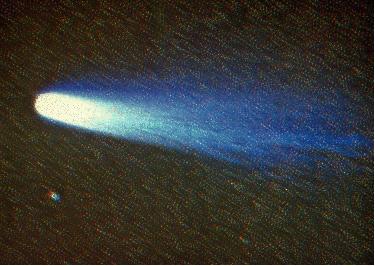 Zdjęcie komety Halleya